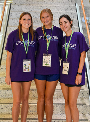 Ellie Mock, Megan Owens and Mimi Reidy