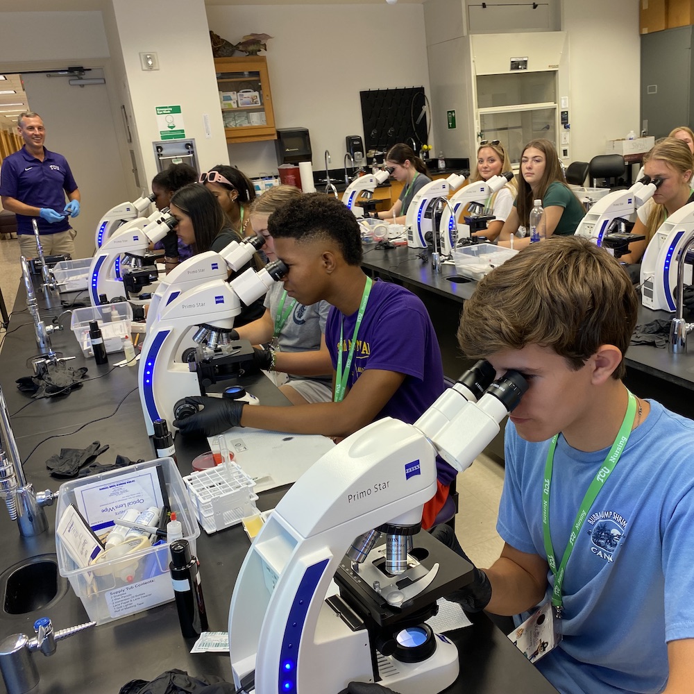 TCU nursing camp lab