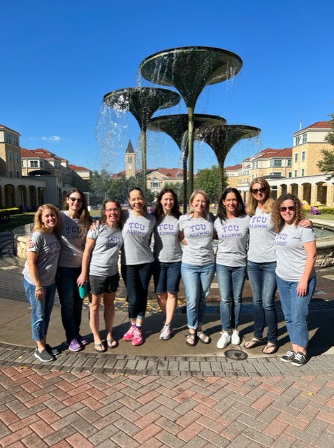 COSD 1997 speech-language pathology cohort reunited after 25 years.