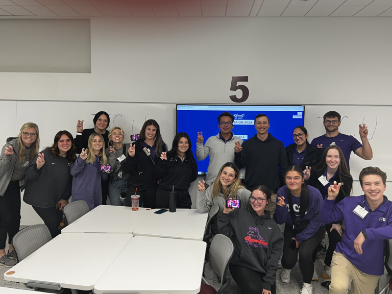 The “TCU Hypnotoads” claimed the second-place title in the District VI Quiz Bowl