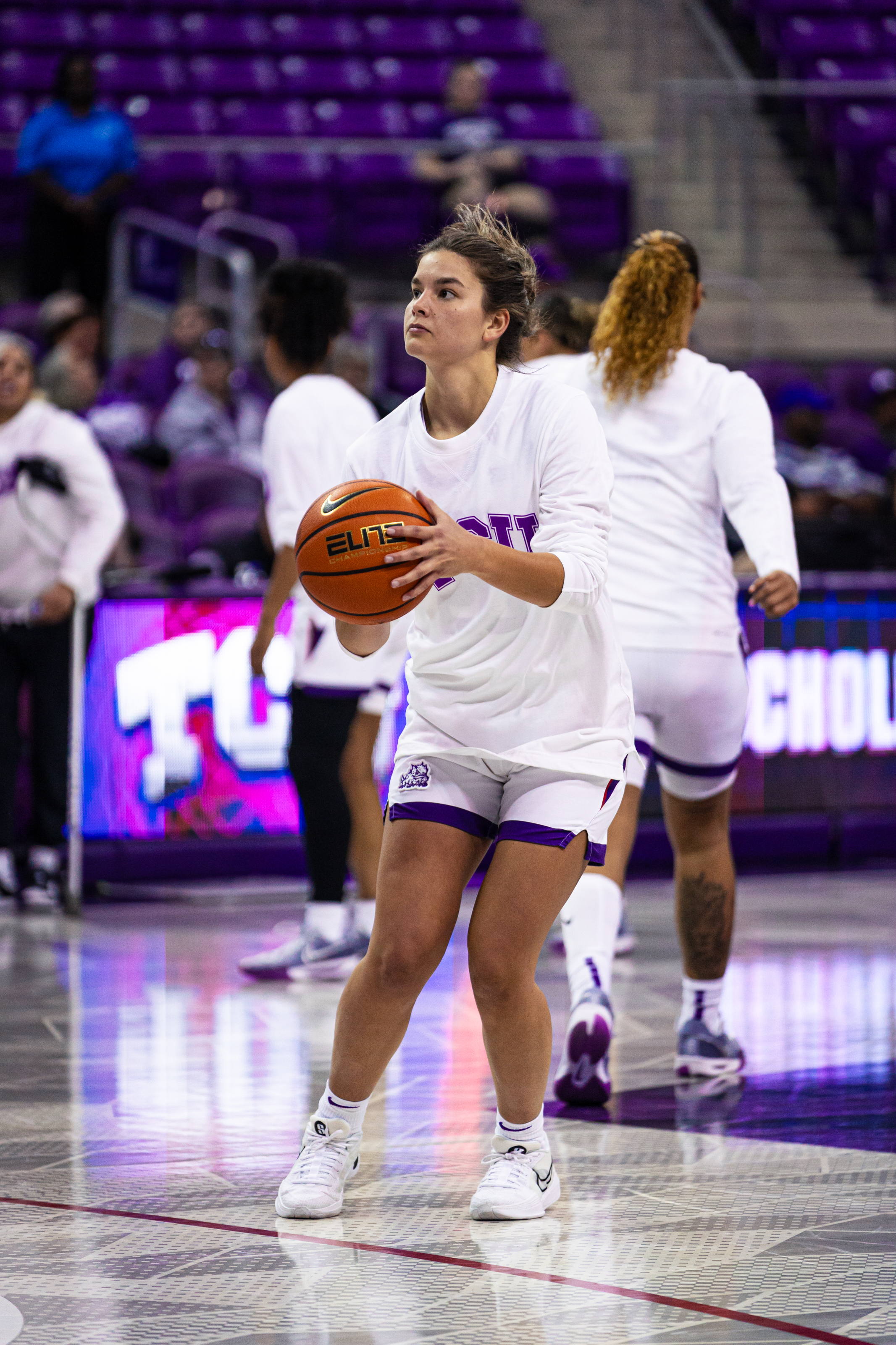 TCU Women's Basketball Ella Hamlin