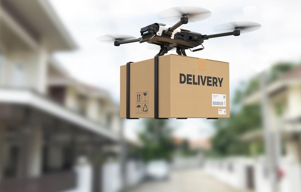 Fort Worth Drone Delivery TCU